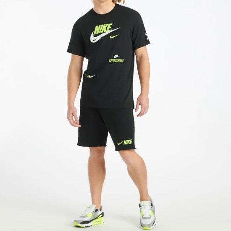 Nike Set-in Sleeve T-Shirt Men's Men's Black Black CU0078-010