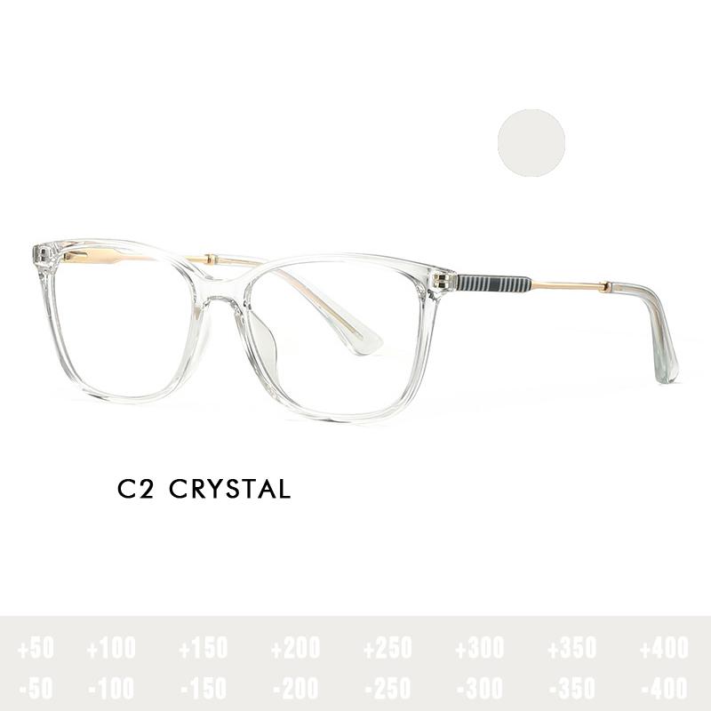 Kansept Classic Square Anti Blue Light Blocking Reading Glasses Women Prescription Glasses Computer Eyeglasses Glasses-3 #2057