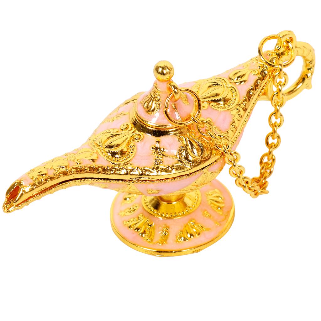 Aladdin-lampan Klassisk Aladdins magiska lampa Dekor Kreativ Legend Önskande ljus Dekor Skrivbords Hantverk Prydnad för Heminredning