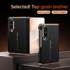 Luxury Matte Leather Case for Samsung Galaxy Z Fold 8 Wide - Ultra-Thin Magnetic Wireless Charging Shockproof Skin-Friendly Cove