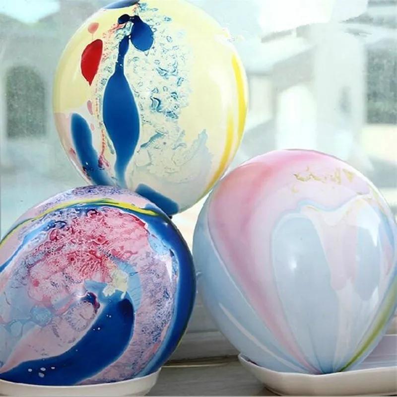 5/10/15PCS Balões de Látex Nuvem Colorida de 10 polegadas Brinquedos Infláveis para Aniversário de Crianças Bolas de Ar Decoração de Casamento Balões de Hélio