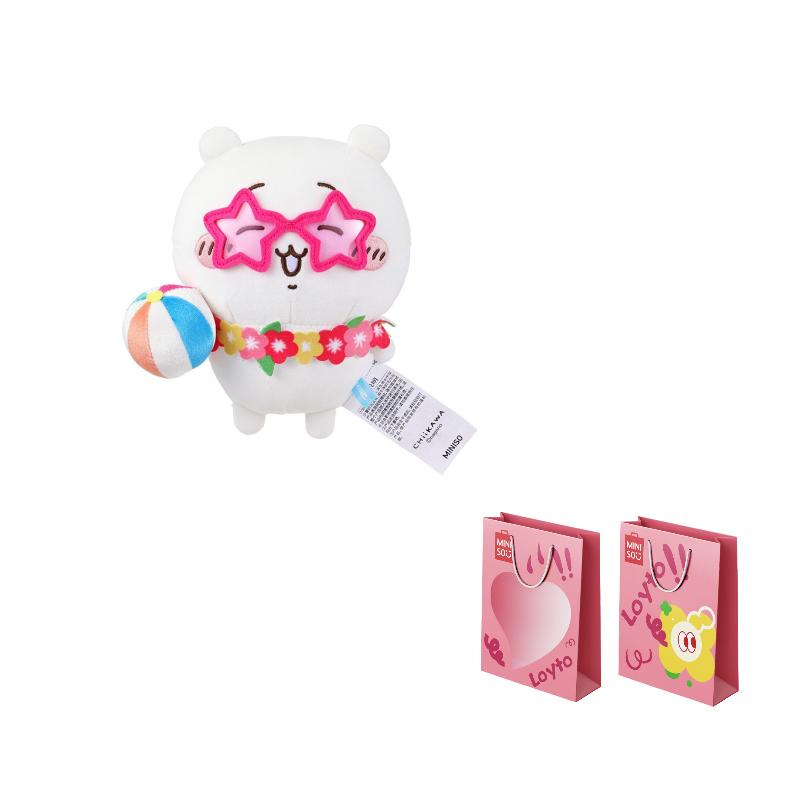 

MINISO Chiikawa Сезон Літо Ляльки-Вінки Плюшева Лялька Труби Висока Лялька Sweet Shopping Bag
