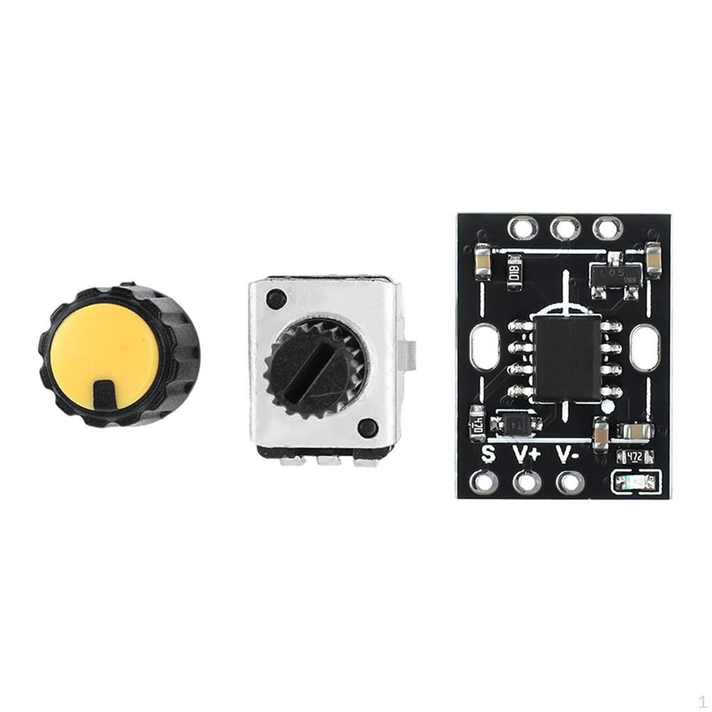 PWM Fan Speed Controller Driver Component Lightweight -26V DIY Governor Adjustable Switch for