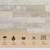 Adesivi per Piastrelle in Marmo JAMAvisona, Carta da Parati 3D Mosaico in Marmo da 3 mm, Adesivi Murali DIY Nordici, Impermeabili, Resistenti alle Macchie, Resistenti al Calore, Rimovibili, 105