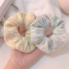 Rubber Band Sweet Knitted Hair Rope Korean Style Knitted Hair Hoop Winter Plush Scrunchies  Daily
