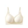 Seamless Wirefree Large Bust Shaping Gathering Comfortable Bra For Women