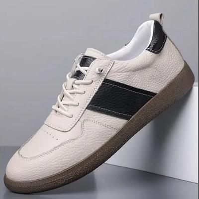 Fashion Luxury Brand Mens Shoes Handmade Leather Casual Shoes for Men High Quality Sneakers Comfy Soft Sport Walking Shoes Mocassins