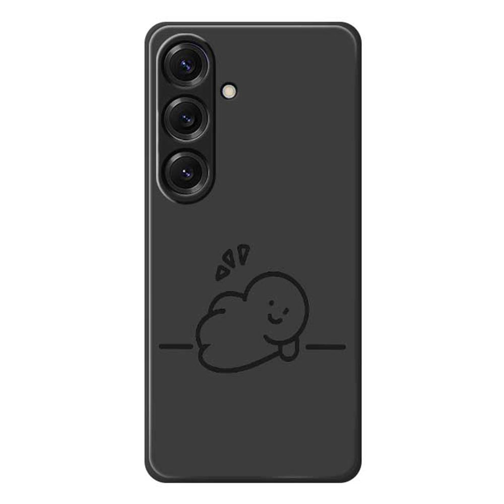 

Чохол для Samsung Galaxy S25 З малюнком фігурок-паличок Пряма кромка ТПУ Задня кришка телефону D