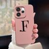 For Oppo Reno15 F Pro Case Simplicity Heart 26 Letters Shockproof Soft Liquid Silicone Cover For OppoReno15 15Pro Reno15F Fundas