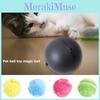 Electric Pet Toy Ball For Interactive Play Plush Toy Ball For Dogs And Cats Relieves Boredom Abs Plastic And Coral Fleece Material