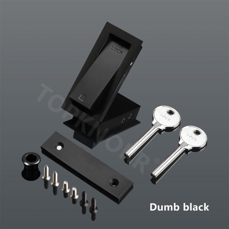 External Sliding Door Lock With Key Hidden Sliding Door Lock Bedroom Ghost Door Lock Door Middle Door Barn Embedded Lock Gates чёрный