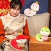 Cute Snake Year Mascot Toy 25cm Lucky Snake Doll Plushies Snake Plush Doll Toy  Birthday Gifts