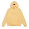 Unisex Streetwear Hoodie With Letter Print Contrast Stitched Pockets Oversized Cotton Sweatshirt Fall