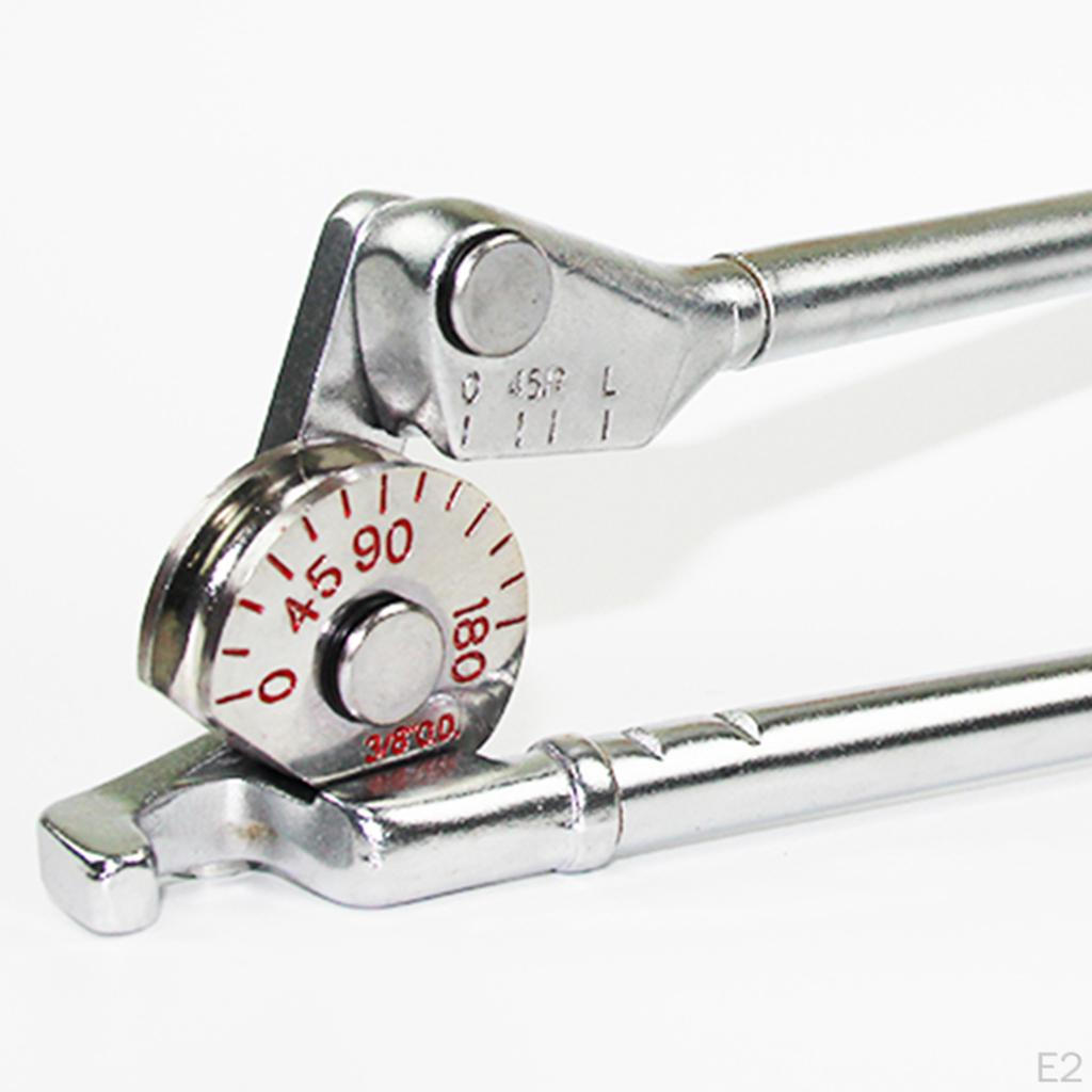 Îndoit țevi de rezistență - îndoiți/tub din aluminiu și cupru de 10 mm de 8 inci