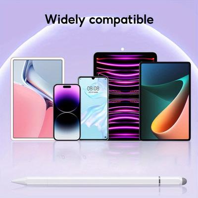 3'ü 1 Arada Manyetik Dokunmatik Ekran Kalemi Cep Telefonu Tablet Ipad ile Uyumlu Evrensel Uygulama Android Apple Huawei Kapasitif Kalem