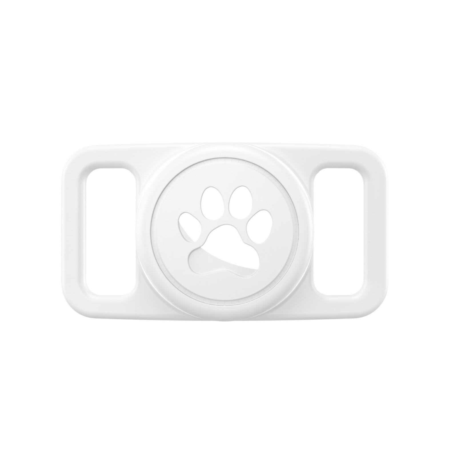 

Pet And Dog Locator Collar Silicone Protective Cover One Size білий
