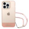 Guess Guhcp14Xhgcohp Iphone 14 Pro Max6,7 Różowy/Pink Hardcase Translucent Pearl Strap