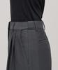 MUSINSA STANDARD WOMAN Women'S High-Waisted Wide Hidden Banding Slacks [Gray]
