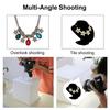 20cm Mini LED Panels Folding Portable Light Photo Lighting Desktop Studio Shooting Tent Box Kit with 2 / 6 Colors Backdrops