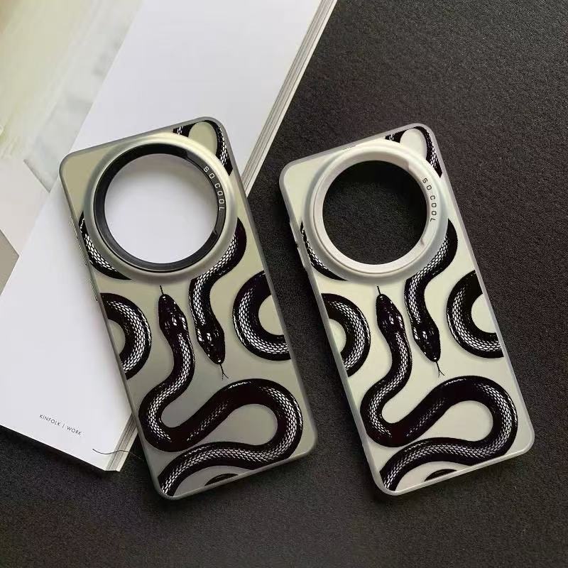 Tide Brand Mamba Is Suitable for Mate60pro Mobile Phone Case Huawei P70pro New Honor 100nova12/11 Snake
