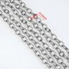1Meter Stainless Steel Gold Plated Link Chain for Needlework DIY Men Necklace Bracelet Jewelry Making Materials Supplies No Fade