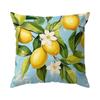 Summer Lemon Pattern Decorative Cushions Pillowcase Polyester Cushion Cover Throw Pillow Sofa Decoration Pillowcover Home Decor