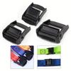 20-50 Zinc Alloy Buckles For Heavy Duty Tie‑down Cargoes Strap Fixed Tensioner Belt Buckle Webbing DIY Strap Connector Accessory
