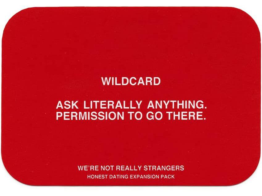 Revised: New "We're Not Really Strangers" Adult Card Game Expansion