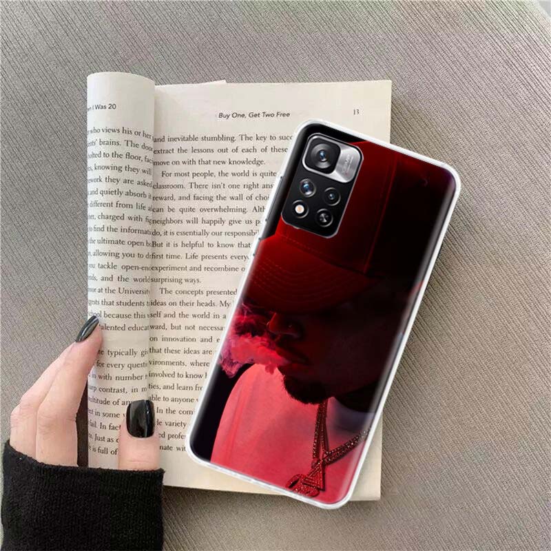 Chris Brown Amerikanischer Rapper Handyhülle Für Redmi Note 13 12 Pro Plus 14 15 Pro 5G 11 11T 11E 11S 10 Pro 10S 9 9S Hülle Handy Klar