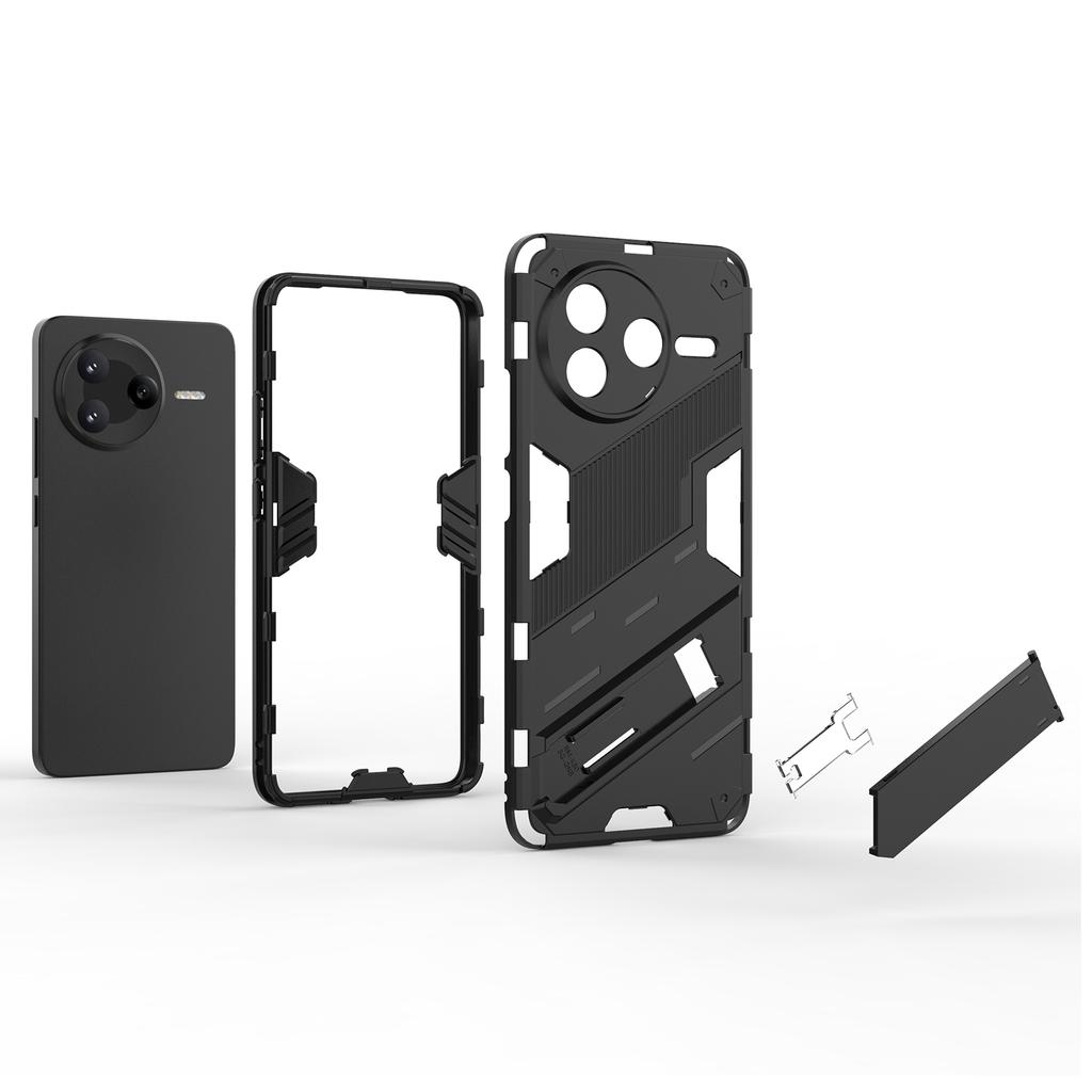 For Xiaomi Poco F7 Pro 5G/Redmi K80 5G Case PC + TPU Shockproof Phone Cover with Kickstand