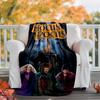Hocus Pocus Flannel Blanket Soft Warm All-Season Throw, Design for Camping, Car Travel, Hiking Sofa, Bed, Office Perfect Gift for Parties