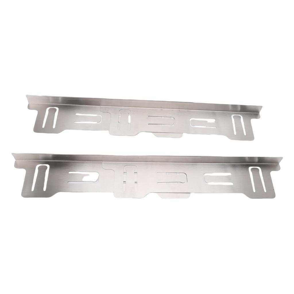 Stove Counter Gap Cover 35 70cm Adjustable Stainless Steel Minimalist Design Stove Gap Filler for Kitchen Silver