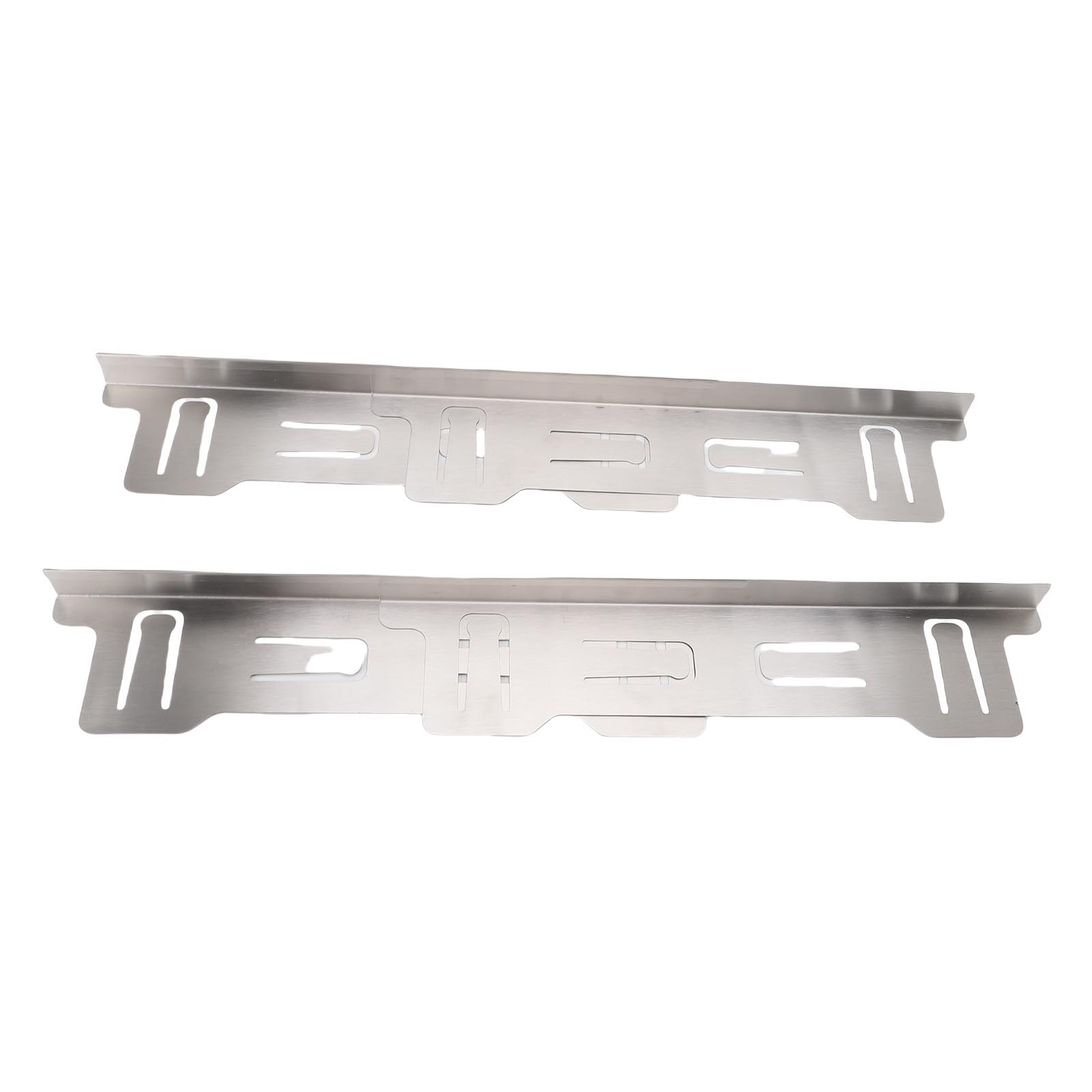 Konnwei Silver Stove Counter Gap Cover 35 70Cm Adjustable Stainless Steel Minimalist Design Stove Gap Filler For Kitchen