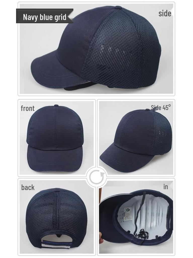 Lightweight Construction Safety Helmet: Anti-Smash Baseball-Style Hat for Workers & Welders