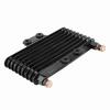 125ml Chłodnica Oleju Układ Chłodzenia Oleju Silnikowego Radiator Zestaw do Silnika GY6 100CC‑150CC Czarny
