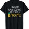 Lustiges Heimtraining Fitness Training Cardio Ich Süßes Ananas T-Shirt