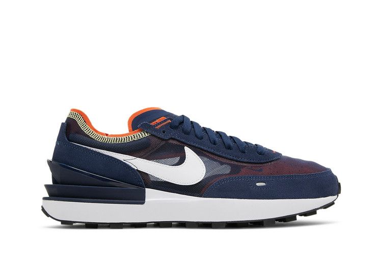Men's Sneakers Nike Waffle One Midnight Navy Orange Melon Tint Midnight Navy/White-Orange Melon Tint