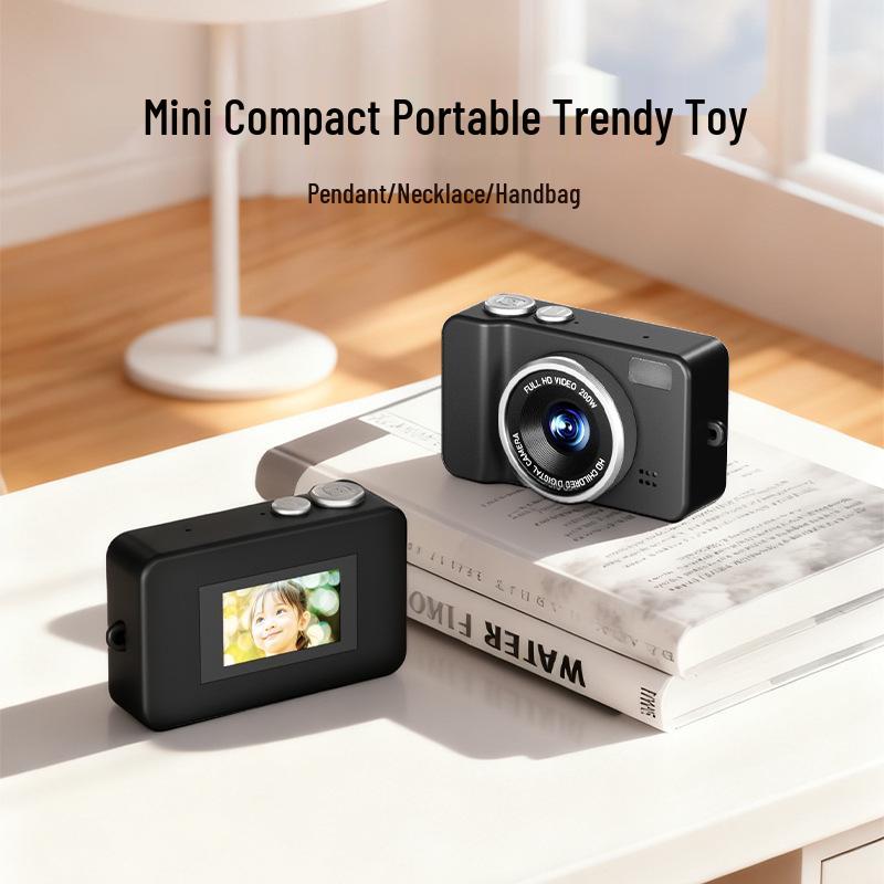 Compact HD Camera: Portable, Stylish Must-Have for Students' Daily Recording and Photography