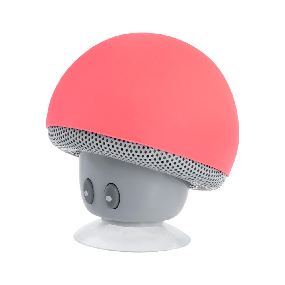 Red Sudroid Mushroom Mini Wireless Portable Bluetooth 4.1 Speakers with Mic for Smartphones Red Sudroid Mushroom Mini Wireless Portable Bluetooth 4.1 Speakers with Mic for Smartphones