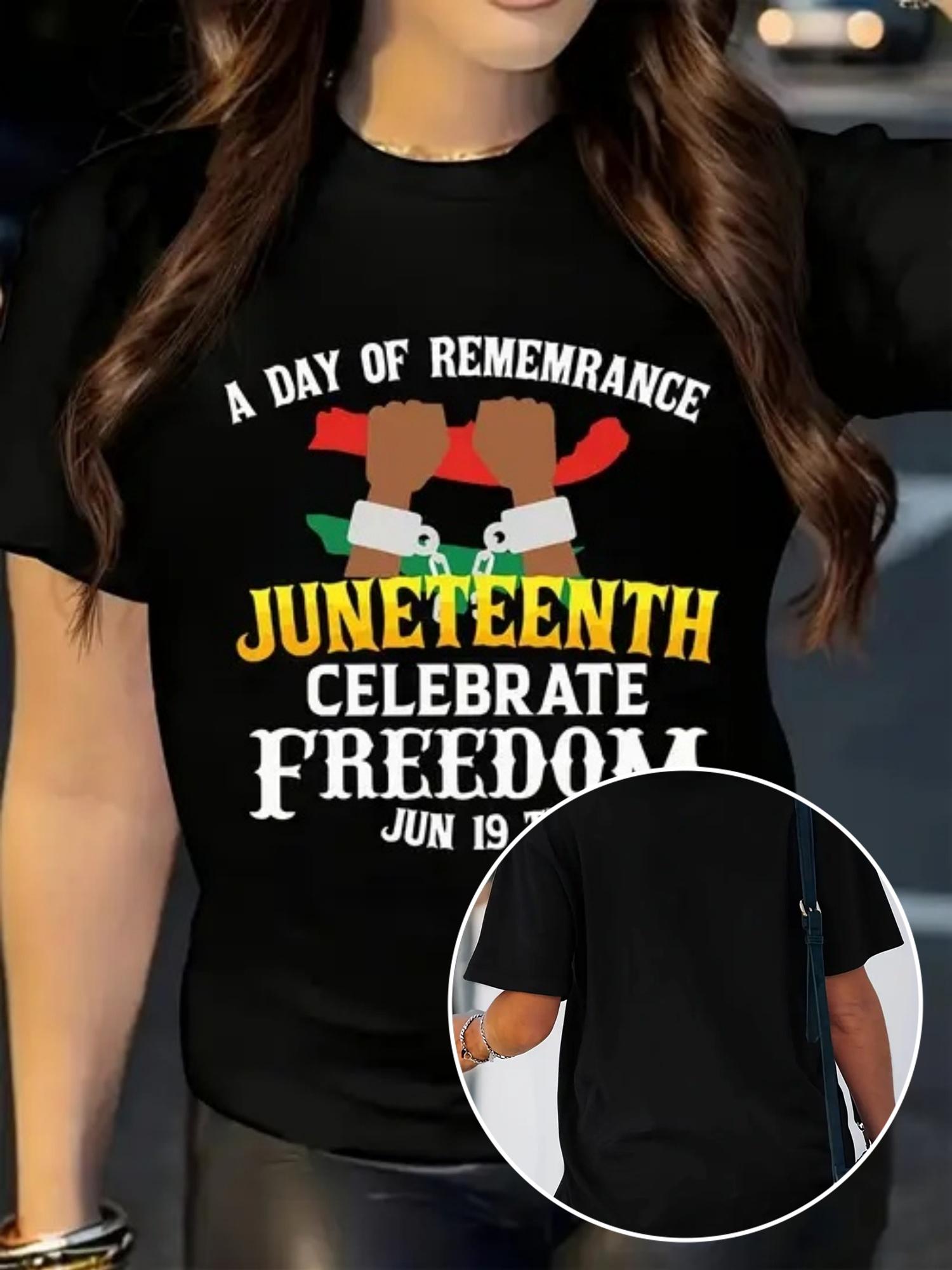 Juneteenth Celebrate Freedom Day T-shirt S