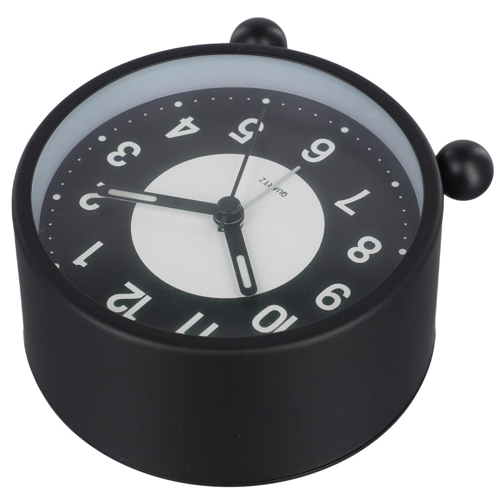 Elegant Glow In The Dark Alarm Clock Noiseless Bedroom Decor Battery Operated