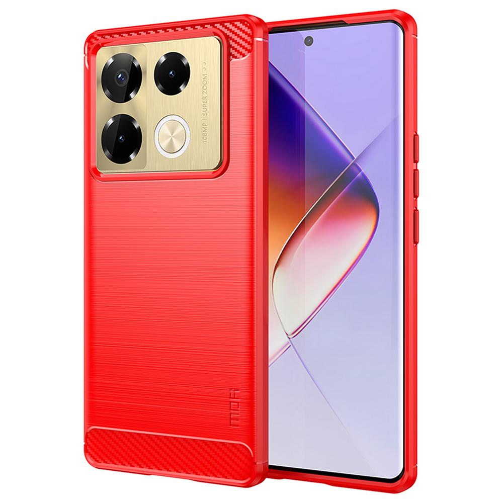 

MOFI JK Серия TPU-1 Для Infinix Note 40 Pro 4G Защитный чехол для телефона из ТПУ Чехол для мобильного телефона из ТПУ Red