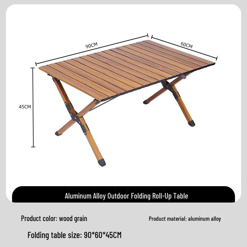 Aluminum Folding Camping Picnic Table with Custom Logo
