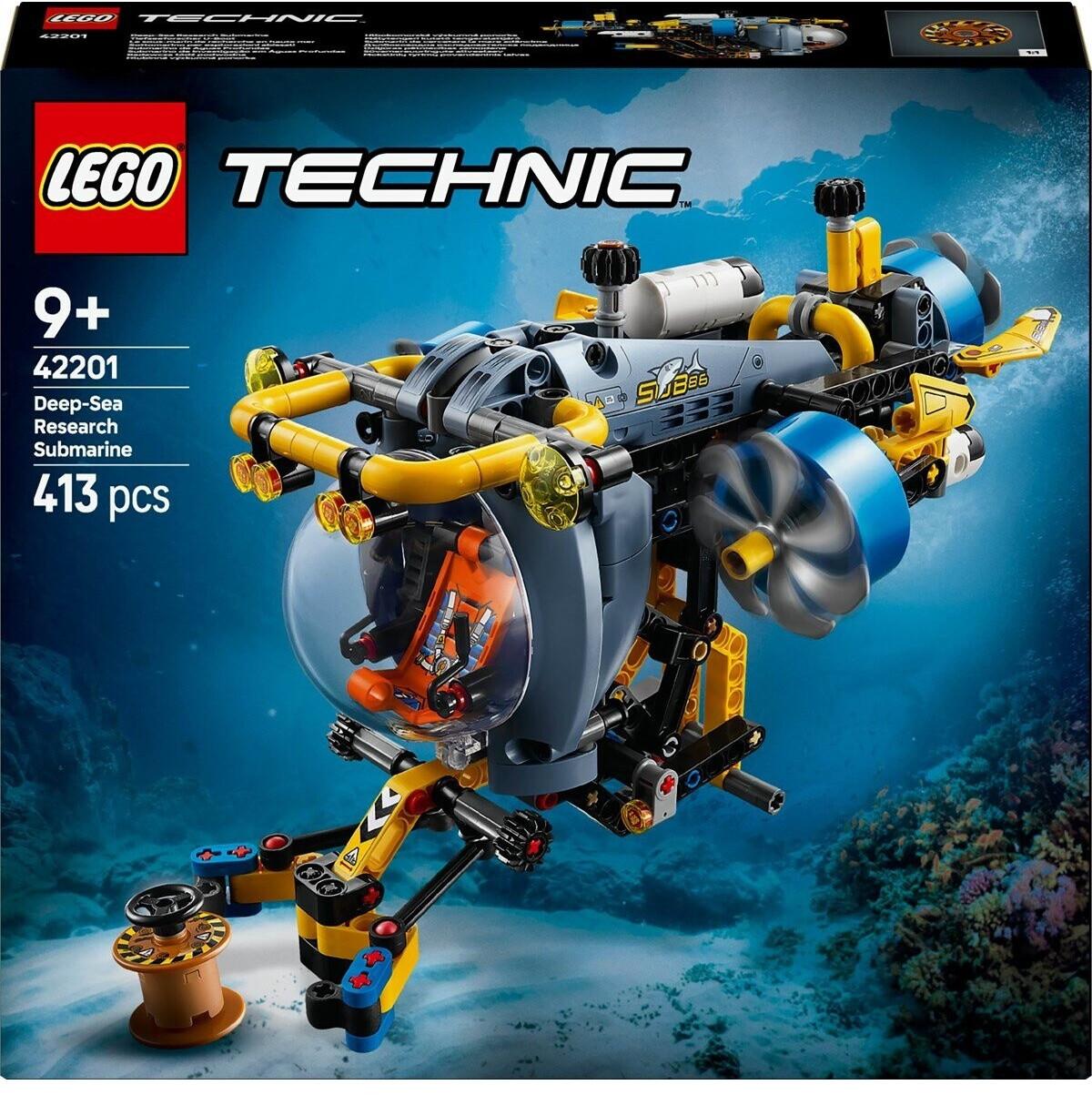 

LEGO конструктор Technic – Глубоководная исследовательская подводная лодка (42201)