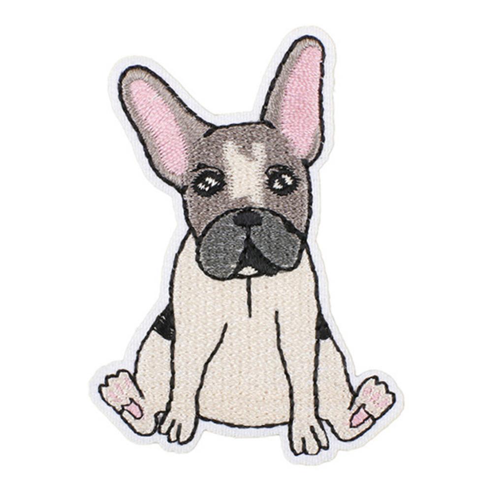 Embroidered Patches Flowers Repair Patches Iron On Patches Applique Patches Cartoon Bus Sew On Patches for Clothes Bag