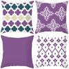 Ethnic Style Four-color Geometric Pillow Cover Car Sofa Pillow Cushion Cover