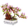 Construction Blocks Flowers Tree Bonsai Tree 462 Pieces