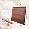 Ebony Cutting Board Home Commercial Double Sided Solid Wood Cutting Board Wooden Panel Home Panel Kneaded Fruit Cutting Board