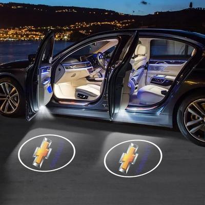 LED Car Door Welcome Light Decorative Light Car Accessories for Colorado Cruze Captiva Malibu Trax Aveo Camaro Impala