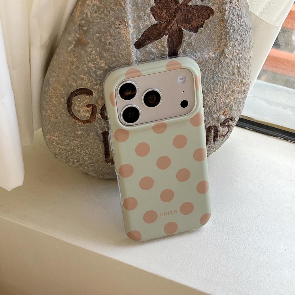 Polyamine Polka Dot iPhone 17 Pro Max Drop-Proof Case